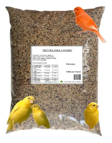 Ração para Canários 1kg