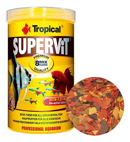 Ração em Flocos para Peixes Tropicais 50g