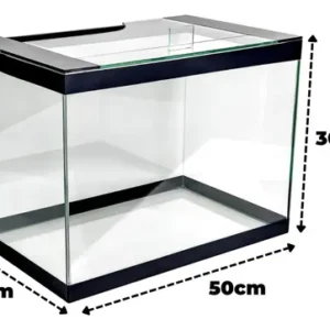 Aquário de Vidro 50L