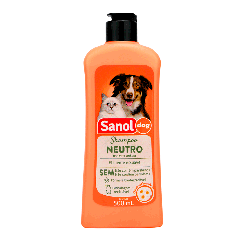 Shampoo Neutro para Cães 500ml